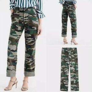J. Crew - High-waisted Camo Pants - Size 6